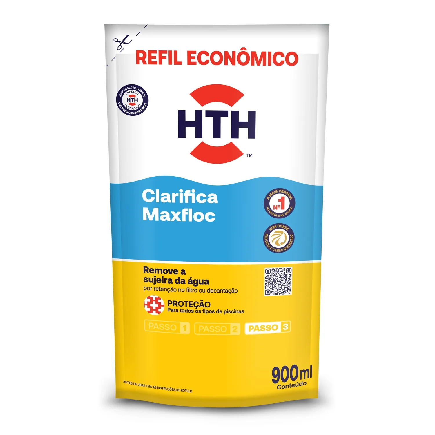 Refil HTH Clarificante e Floculante Maxfloc
